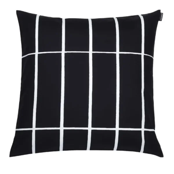 Marimekko Tiiliskivi kuddfodral 50 x 50 cm, svart - vit