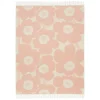 Marimekko Unikko-filt, 130 x 180 cm, rosa