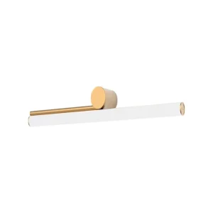 Marset Ambrosia A 60 AC vägglampa, vänster, 2700 K, guld