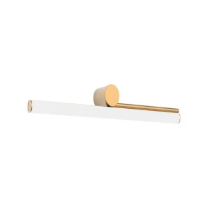 Marset Ambrosia A 60 AC vägglampa, höger, 2700 K, guld