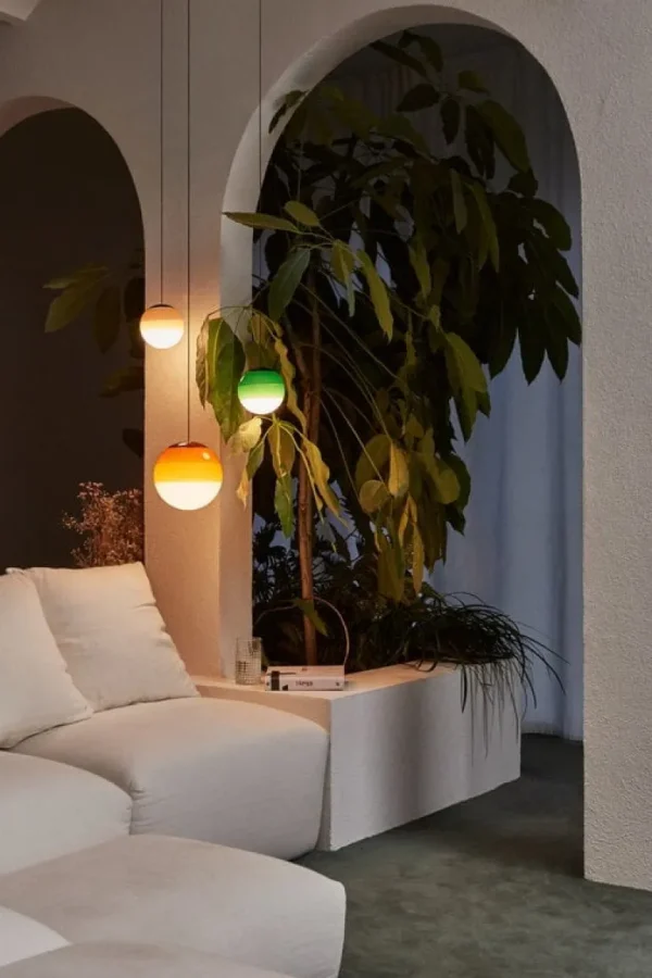 Marset Dipping Light 13 taklampa, bärnsten
