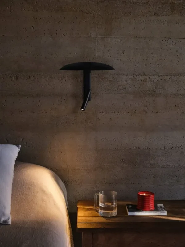 Marset Konoha vägglampa, svart