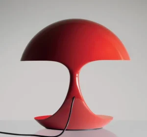 Martinelli Luce Cobra bordslampa, 50 years, röd