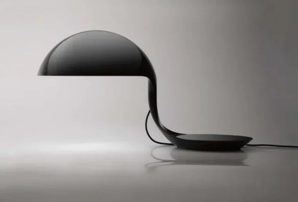 Martinelli Luce Cobra bordslampa, svart