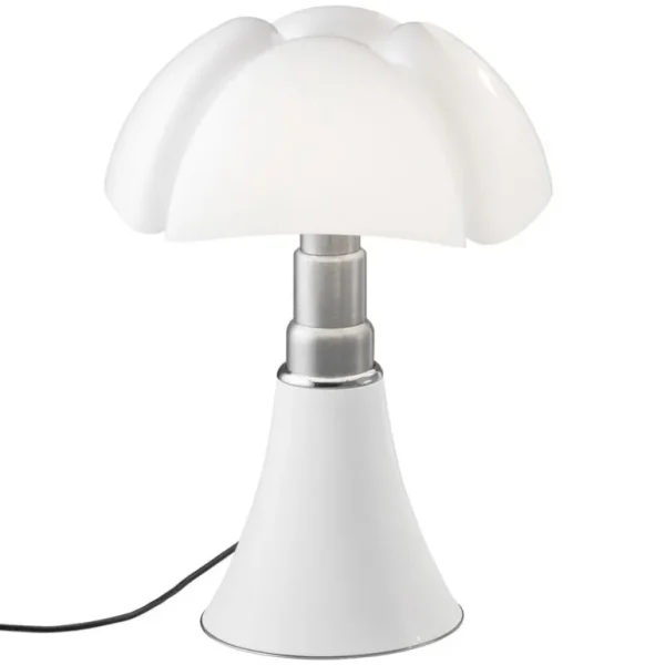 Martinelli Luce Pipistrello Medium bordslampa, dimbar, vit
