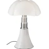 Martinelli Luce Pipistrello LED bordslampa, dimbar, vit