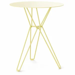 Massproductions Tio bord, 60 cm, högt, marsgul