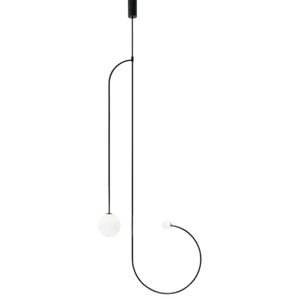 Michael Anastassiades Mobile Chandelier 11, svart patinerad mässing