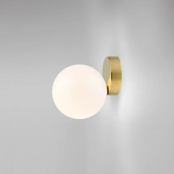 Michael Anastassiades Tip of the Tongue vägg-/taklampa, polerad mässing