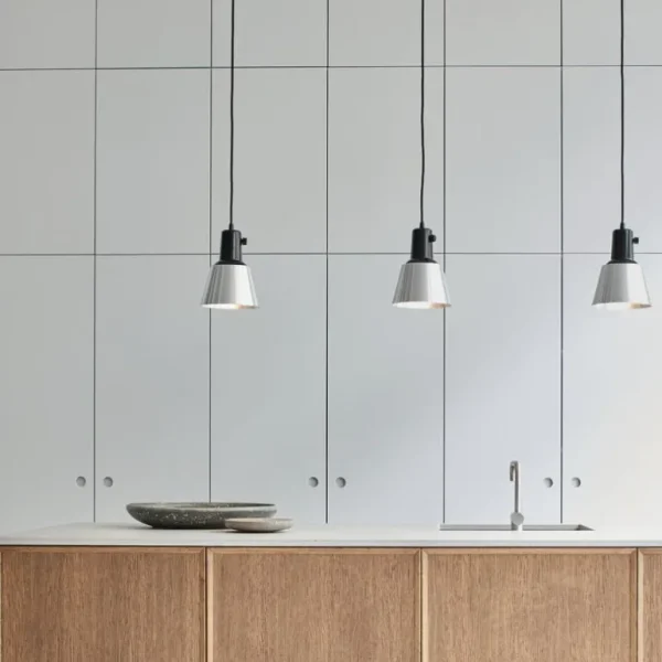 Midgard K831 taklampa, aluminium
