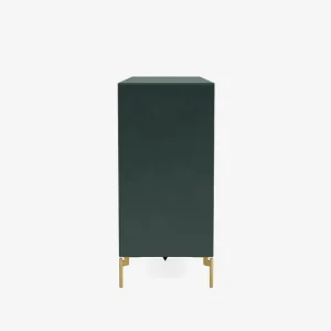 Montana Furniture Pair sideboard, mässingsben - 163 Svart jade