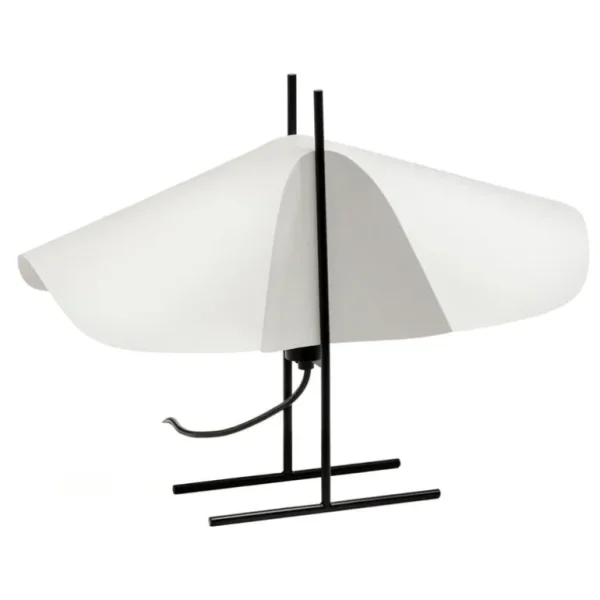 Motarasu Cho bordslampa, vit - svart
