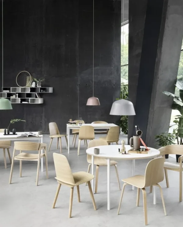 Muuto Ambit pendellampa 55 cm, dammigt grön