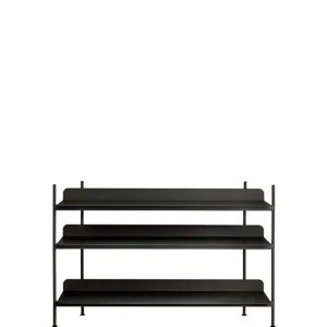 Muuto Compile hylla, Configuration 2, svart