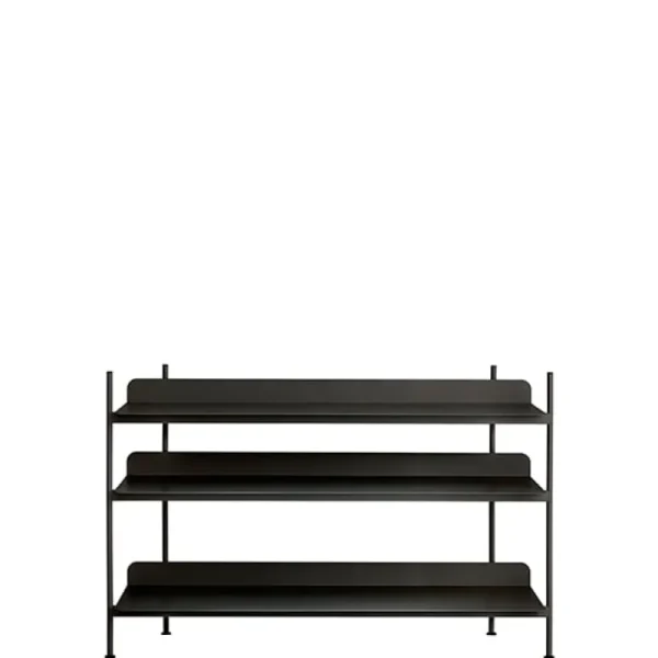 Muuto Compile hylla, Configuration 2, svart