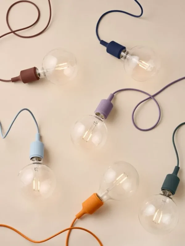 Muuto E27 LED pendellampa, ljusorange