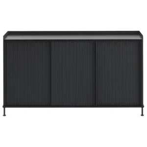 Muuto Enfold sideboard, 148 cm, hög, svart