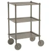 Muuto Flow serveringsvagn, 3 våningar, taupe