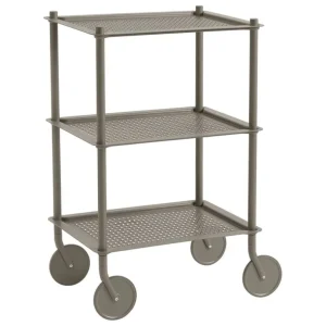 Muuto Flow serveringsvagn, 3 våningar, taupe