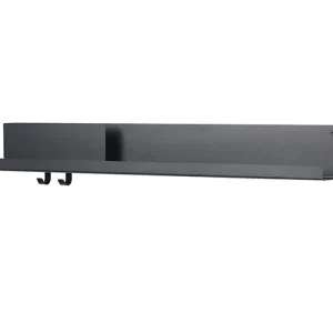 Muuto Folded hylla, svart, stor