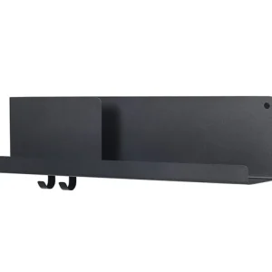 Muuto Folded hylla, svart, medium