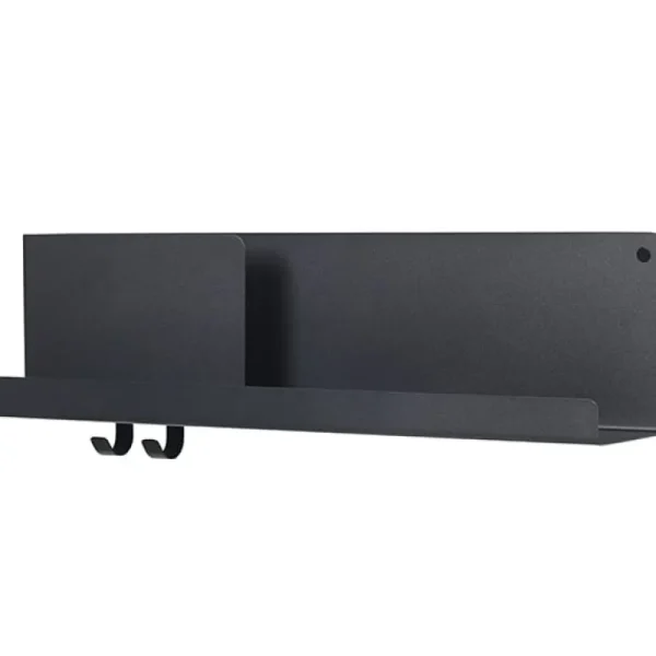 Muuto Folded hylla, svart, medium