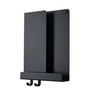 Muuto Folded hylla, svart, vertikal