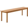 Muuto Linear Steel bänk 170 cm, burnt orange