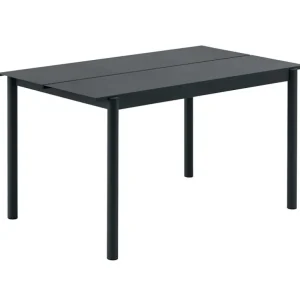 Muuto Linear Steel bord 140 x 75 cm, svart