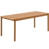 Muuto Linear Steel bord 200 x 75 cm, burnt orange