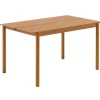 Muuto Linear Steel bord 140 x 75 cm, burnt orange