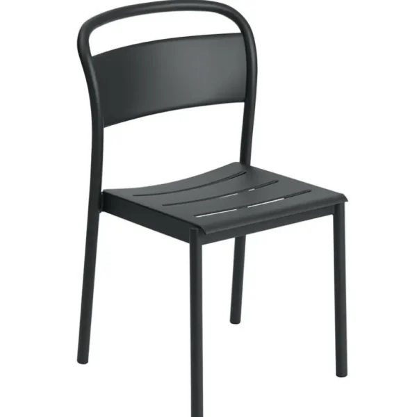 Muuto Linear Steel stol, svart