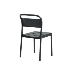 Muuto Linear Steel stol, svart