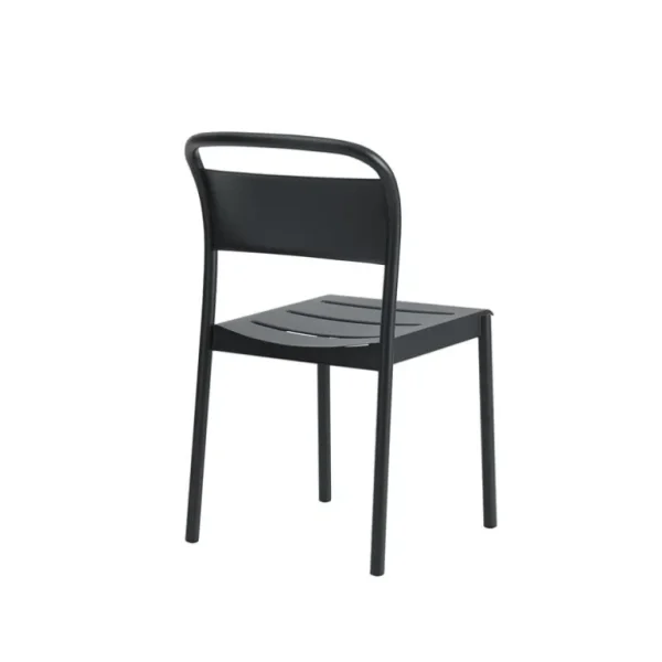 Muuto Linear Steel stol, svart