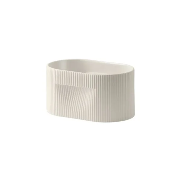 Muuto Ridge blomkruka, h 13 cm, offwhite