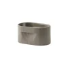 Muuto Ridge blomkruka, h 13 cm, taupe