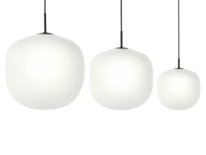 Muuto Rime pendellampa 37 cm, svart