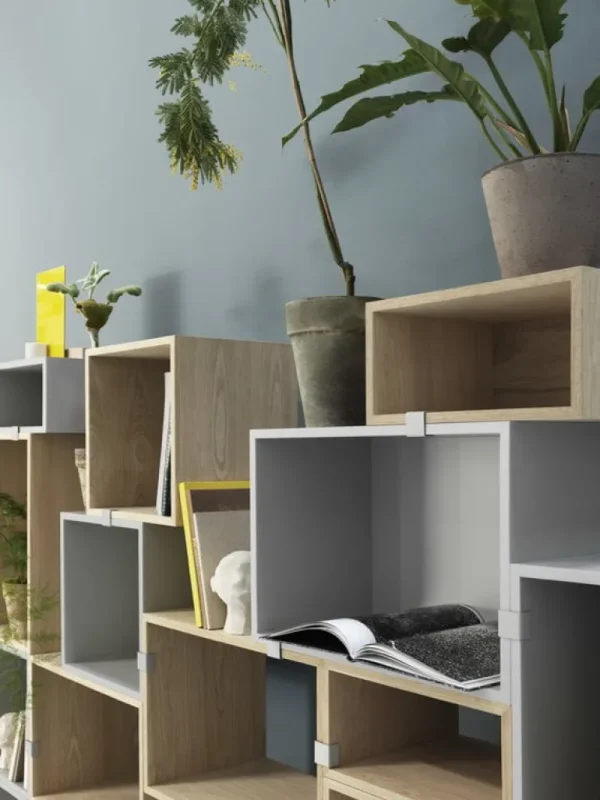 Muuto Stacked hyllmodul, stor, ek