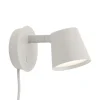Muuto Tip vägglampa, grå