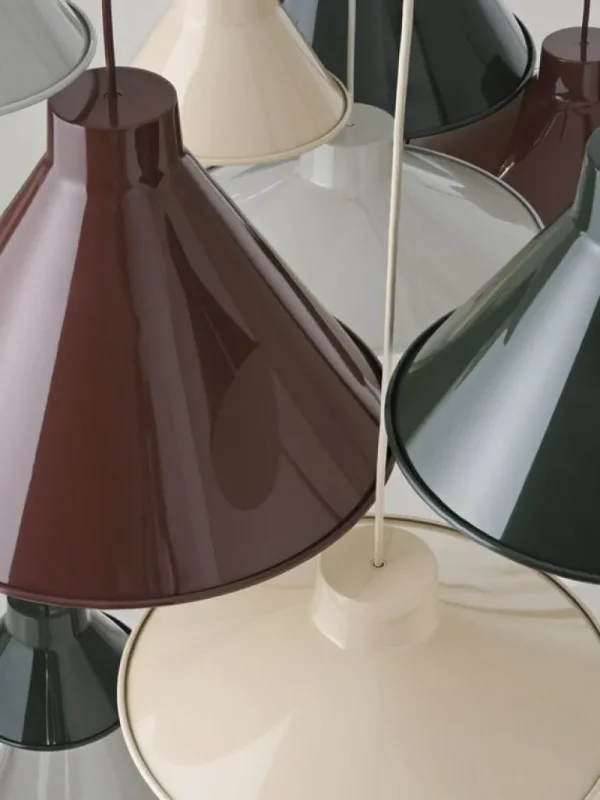 Muuto Top pendellampa, 21 cm, djupröd