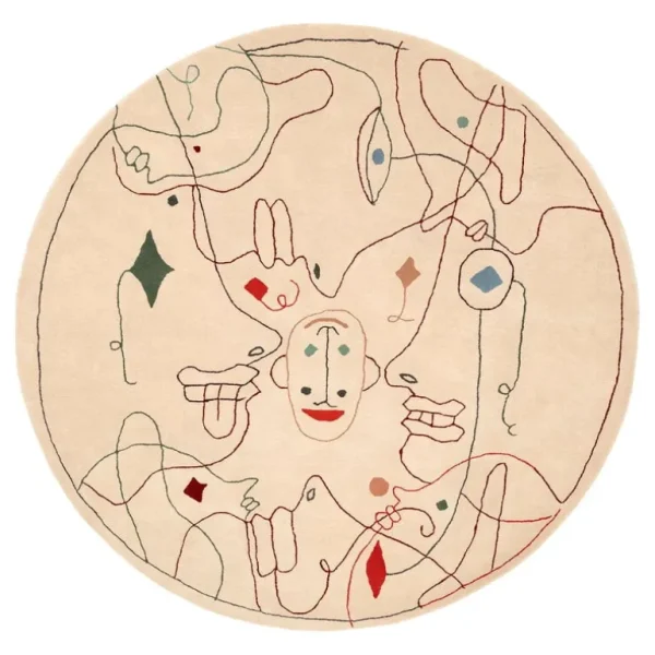 Nanimarquina Silhouette Tufting Circular matta, 200 cm