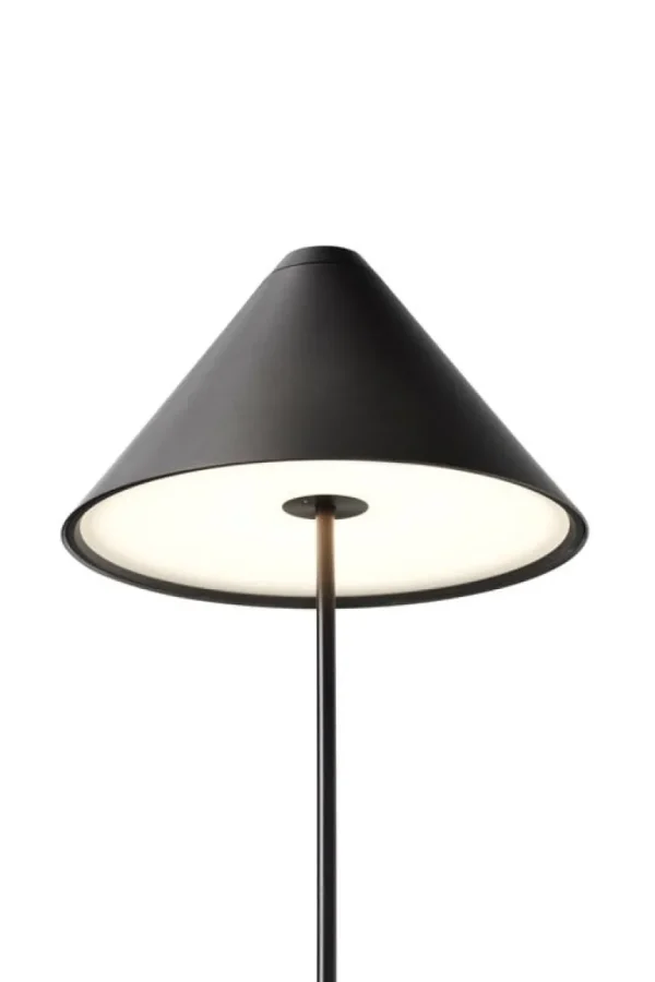 New Works Brolly bärbar bordslampa, stål