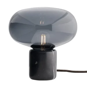 New Works Karl-Johan bordslampa, svart marmor