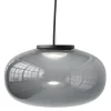 New Works Karl-Johan pendel, 40 cm, rökt glas