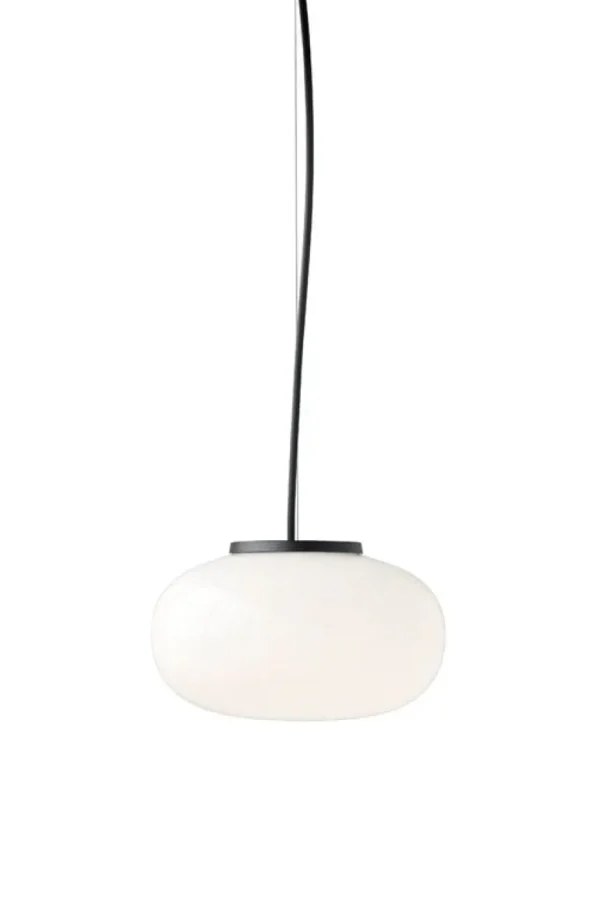 New Works Karl-Johan pendel, 23 cm, opalglas