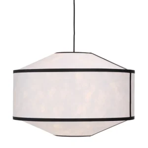 New Works Kite pendellampa, 65 cm, vit - svart