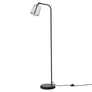 New Works Material golvlampa, rostfritt stål