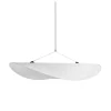 New Works Tense pendellampa 90 cm, vit