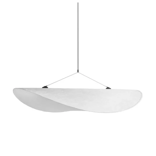 New Works Tense pendellampa 90 cm, vit