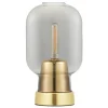 Normann Copenhagen Amp bordslampa, rök - mässing